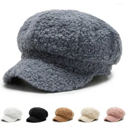 Berets Women Beret Super Soft Fine Workmanship Solid Color Baseball Cap для даты