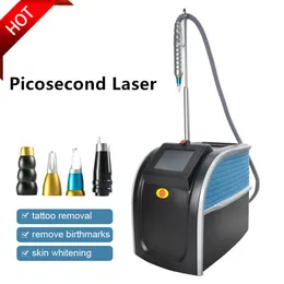 Beauty Equipment Picosecond Laser Tattoo Removal Machine For Nd Yag Lazer Carbon Peeling Skin Whitening Acne Traetment Pico Laser Device