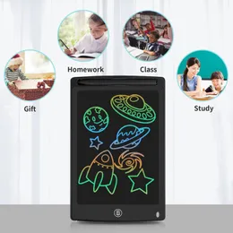 Grafik tabletler 8.5inch lcd yazma tablet elektronik yazma doodle tahtası dijital renkli el yazısı pedi çizim grafikler çocuk doğum günü hediyesi