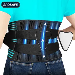 Waist Support Compression Belt Breathable Mesh Anti-skid Lumbar Brace for Men Women Back Pain Relief Sciatica Scoliosis 221027