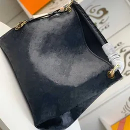 Artsy Designer High Quality Luxury Handbags Purses Bag Women Tote Brand Letter Embossed Leather Shoulder Black Blue handbag Shopping Bags nice