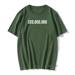 Camisetas masculinas 2022 Estilo de verão CE0 000 camisa Men Men Milionaires CEO Millionaires Milionairas Camiseta Funny Camiseta Funny