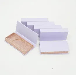 Ganzes Wimpernverpackungsbox Lash Boxes Paket Benutzerdefiniert magnetische Lila 25mm 3d Nerz Wimpern Make -up -Speicherfall Bulk Anbieter9686602