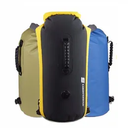 Outdoor Bags 603525L large Professional swimming Waterproof Rafting Storage Dry Adjustable Strap Hook Drifting Diving Backpack 221027