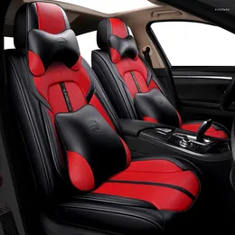 Car Seat Covers FeKoFeKo Leather For Infiniti FX35 QX70 QX30 Q70 QX50 ESQ Q50 All Models Accessories 5 Seats Auto Styling