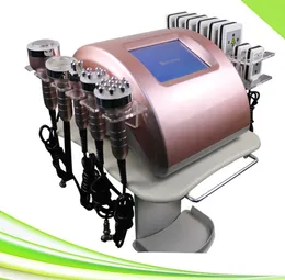 Cavitação ultrassônica RF Lipo laser Slimming Máquina de freqüência de frequência Cuidado da pele Rejuvenescimento Radiofrequência Equipamento de beleza facial Diodo Lipolaser Portátil