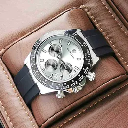 Oryginalne zegarki modne, wodoodporne wielofunkcyjne kwarc nie mechaniczne zegarki Luminous Leisure Daytonas Markie zegarki męskie rozmiar 40 mm