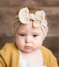 21 Colori Baby Soft Nylon Bow Fascia Cute Soild Accessori per capelli per bambini appena nati