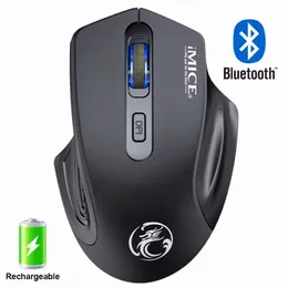 Myse bezprzewodowe myszy myszy Bluetooth do ładowania komputerowego Wirless Gaming Ergonomic Silent USB Muuse Gamer na laptop PC 221027