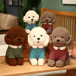 25/35/45 cm de cachorro de pel￺cia kawaii com roupas de pel￺cia de brinquedos de pel￺cia de animais macios para crian￧as garotas de decora￧￣o de garotas presentes
