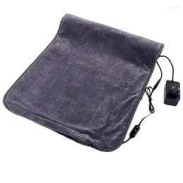 Carpets Office Heating Pad Grey Electric Winter Warmer Blanket For Shoulders Neck Back Spine Leg Body Therapy Cushion