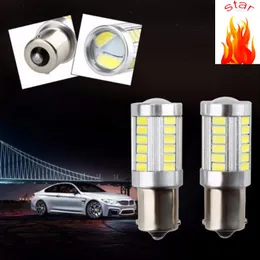 PCSCar Light Signal Lamp 1156 1157 BA15s P21W Led Turn Brake Tail 33SMD 5730 Auto Rear Reverse Bulb R5w