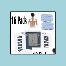 Full Body Massager Electrical Stimator Fl Body Relax Muscle Therapy Masr Mas Pse Tens Acupuncture Health Care Hine 16 Pads Drop Deli Dhrhq