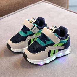 Athletic Shoes Children Glowing Boys Girls Lighted Toddler Sneakers Led For Kid Running Baby With Luminous Sole