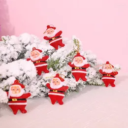 Decorazioni natalizie Anno Decorazioni per la casa Ciondolo Babbo Natale Decorazione di nozze Ornamenti da tavolo per interni Creativo Regalo nordico Giocattolo per bambini