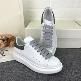 High-grade canvas shoes women's shoes increase leather strap fashion thick-soled white and black men' suLuxury