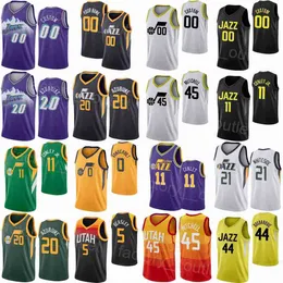 Earned Basketball Icon Classic Printed Rudy Gay Jersey 8 Hassan Whiteside 21 Patrick Beverley 22 Malik Beasley 5 Jarred Vanderbilt 0 Walker Kessler 24 Edition