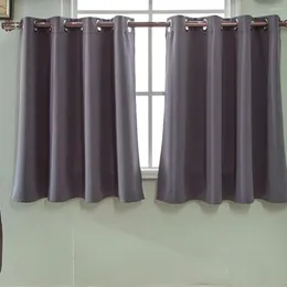 Curtain 2pc Insulated Foam Lined Heavy Thick Blackout Grommet Window Panels Modern Curtains For Bedroom Rideau Salon