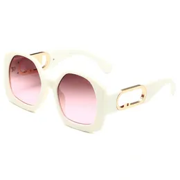 Дизайнерские солнцезащитные очки для женщин FF Sun Glasses Классический винтажный стиль в стиле тарелки Половые солнцезащитные очки для ультрафиолетовой защиты мода Lunette Original Box