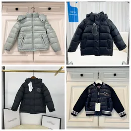 Cappotti per bambini Designer Neonati maschi Cappotti Autunno Inverno Bambini Piumino staccabile con cappuccio Giacche per bambini Vestiti per bambini Capispalla taglia 100-160