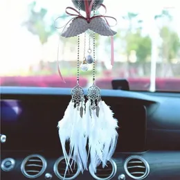 Dekoracje wnętrz samochodowe wisiorek snów catcher anioł romantyczna estetyka daje swojej dziewczynie