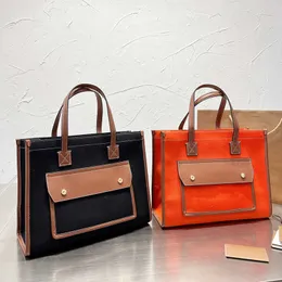 handbag designer bagCanvas Leather Tote Bag Women Handbag Crossbody Shop Bags Shoulder Messenger Beach Totes
