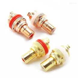Lighting Accessories High-end RCA Adapter Jack HIFI Terminals Pom Insulation Socket AV Terminal Phono Audio Video Connector Cable