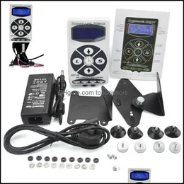 Tattoo Power Supplies Tattoo Tattoo Power Supply Professional Hurricane 2 Powe LCD Display Digital Dual Hines Drop Drop 2022 Dhynd