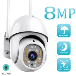 Camera 4G 5X Optical Zoom Wireless WiFi PTZ Dome Cameras utomhusövervakning CCTV Cam Home Security Protect