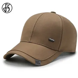 Snapbacks FS 2022 Şık Kahverengi Yetişkin Beyzbol Kapağı Erkekler için Plain Marka Tasarımcı Kapakları Yaz Güneşlik Pamuk Kamyoncu Şapkaları Gorras Hombre L221028