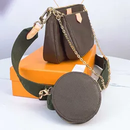 Designer Marka TOSES Cross Body Women Crossbody 3 w 1 płócienne wielofunkcyjne kompozytowe torebkę okrągłe moneta torebka skórzana pasek na ramię regulowany łańcuch 25 cm 25 cm