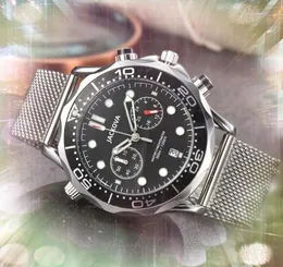 Все суббольные цифры работают Quartz Time Time Watchse watch Spectwatch Auto Date Men Arrow Pins светящиеся мужские подарки показывают классическую атмосферу бизнес -брачные часы Reloj