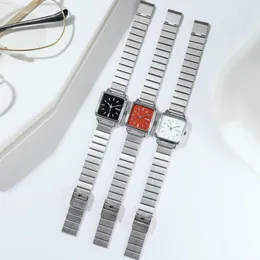 Armbandsur Gaiety Brand Simple Silver Women Watches Utsökt rostfritt stål damer Fashion Minimalistiska kvinnliga kvartsklocka