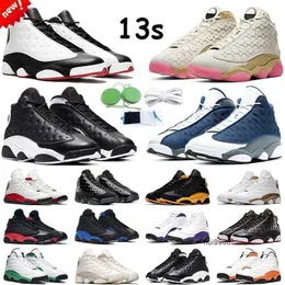 2023 13S Atmosphere Grey Basketball Shoes Men Women Jumpman 13 Chicago Class of 2002 Cap and Gown Navy French Blue Mens Trainer Sneakers Jordam Jerdon