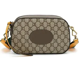 designer Crossbody-väska tiger Messenger-väskor Handväska för kvinnor varumärke Handväska Lyx Beige Canvas Handväskor Läder Clutch Mode Cross Body axelväska