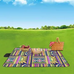 Carpets Travel Picnic Mat Bohemia Style Beach Naturehike Waterproof Folding Camping Blanket 150 200cm Portable Pad Rugs