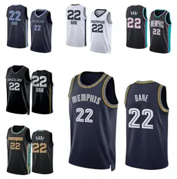 Projektant Custom Basketball Jerseys Jaren Jackson Jr. Ja Morant Desmond Bane 2022-23 Sezon Zielone Black City Men Men Jersey