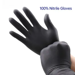 Food Gloves Nitrile Hand Protection Grade Waterproof Kitchen Thicker Black Powder Latex Free Exam Disposable gloves