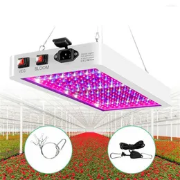 Grow Lights 1000W 216Led Waterproof Light Growing Lamp Full Spectrum för inomhusväxt Hydroponic Garden Farm