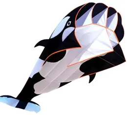 Cartoon 3D Software Kite Whale Form Tiermuster Einer Linie mit 30 m String Linie Fliegende Kites 10183522516
