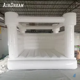 Najpopularniejszy dom PVC nadmuchiwany ślubny ślubny zamek /Jumping Bed /Bloader with Air Blower na imprezę i imprezy