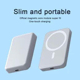 Cell Phone Power Banks magnetic suction wireless portable fast charging power supply Polymer lithium ion Accessories