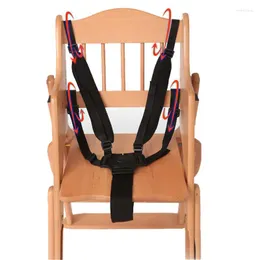 Stroller Parts Baby 5 Point Harness Safe Belt Seat Belts For High Chair Pram Buggy Children Kid Pushchair 360 Rotating Hook T0210