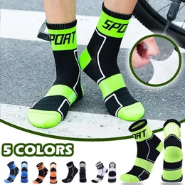 Meias masculinas Anti Slip Professional Bike Bicycle Compression Sport Sock Men and Women Street Sports Racing Cycling Running