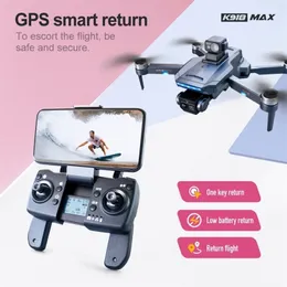 الطائرات بدون طيار الذكية K918 MAX GPS DRONE 4K تجنب العقبة المهنية DULAHD الكاميرا غير قابلة للطي كاميرا جوية قابلة للطي 221031