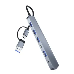 7 в 1 кабельный мультипортный USB-тип C до 5 портов USB Port 3.0 Adapter для PC Leno Mac-Book Pro Compure