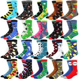 Socks Man Primavera Summer Summer Creative Cotton Animal Engra￧ado Arte fofa Fruta flex￭vel feminino ab Trend harajuku unissex gota entrega 2022 smtxl