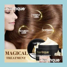 Szampon Odżywka Hairinque 50 ml magiczne obróbka maska ​​włosów nawilżanie odżywcze 5 -sekundowe Uszkodzenie Przywróć Miękką opiekę 6pcs DHNKM