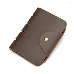 ウォレットマン財布ウォレットレトロクレイジーレザーメンズラグジュアリーデザイナーショートオスポケットカードパスポートカバーカルタイラ
