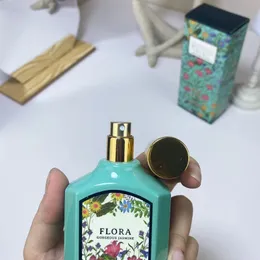 Luxe ontwerper Men Woman Air Freshener Limited Edition Flora 100 ml bloemparfum voor mannen vrouwen geur charmante geur spray langduring